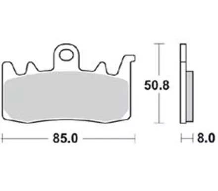 Тормозные колодки Braking 960CM55