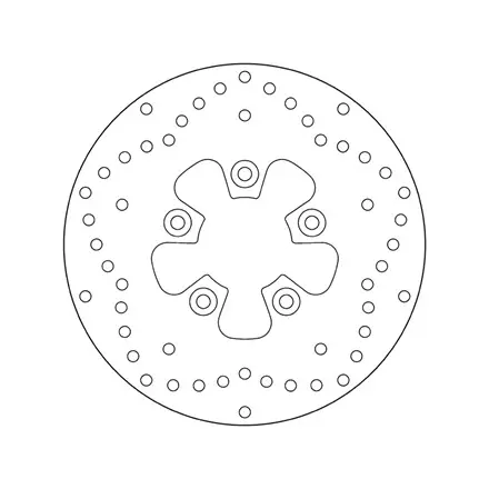 Тормозной диск задний Brembo 68B407F4