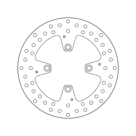 Тормозной диск задний Brembo 68B407H1