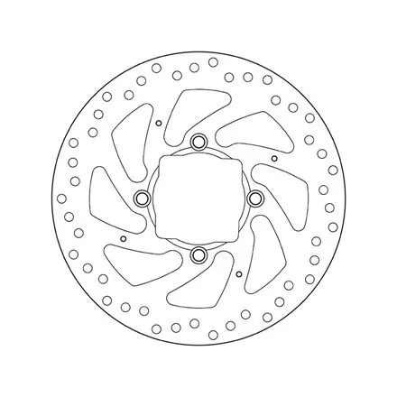 Тормозной диск задний Brembo 68B407H2