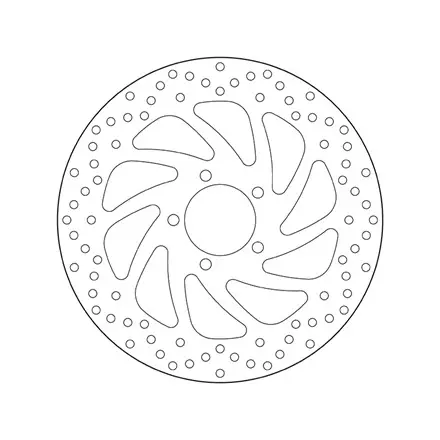 Тормозной диск передний Brembo 68B407J5