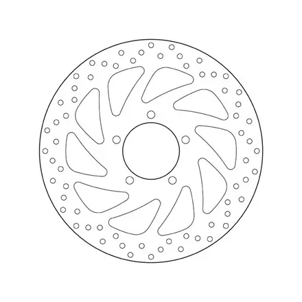 Тормозной диск передний Brembo 68B407L3