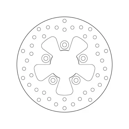 Тормозной диск задний Brembo 68B407M3