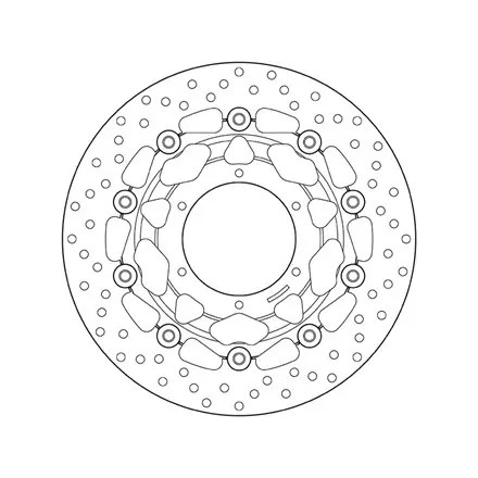 Тормозной диск передний Brembo 78B40824