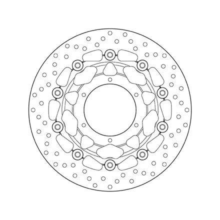 Тормозной диск передний Brembo 78B40838