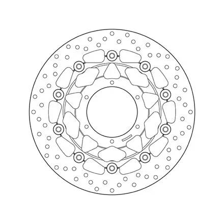 Тормозной диск передний Brembo 78B40867