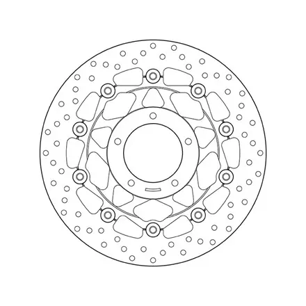 Тормозной диск передний Brembo 78B40868