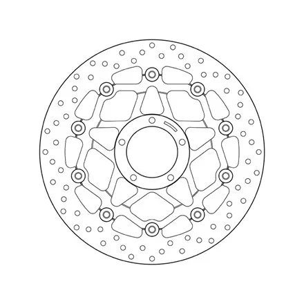 Тормозной диск передний Brembo 78B40878