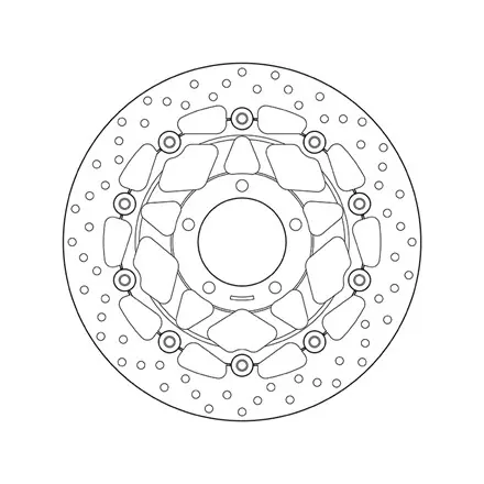Тормозной диск передний Brembo 78B40881