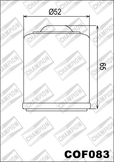 Масляный фильтр Champion COF083 для мотоциклов