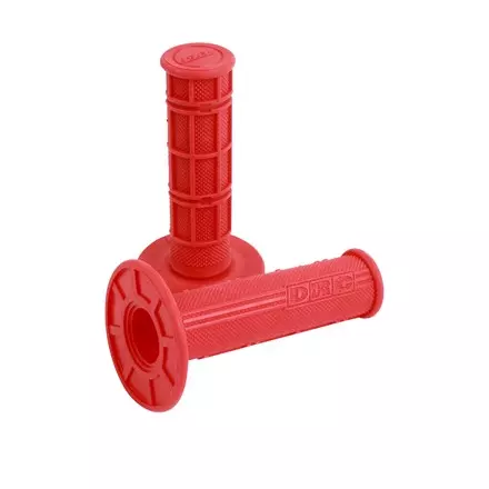 Ручки руля без отверстия красный цвет DRC