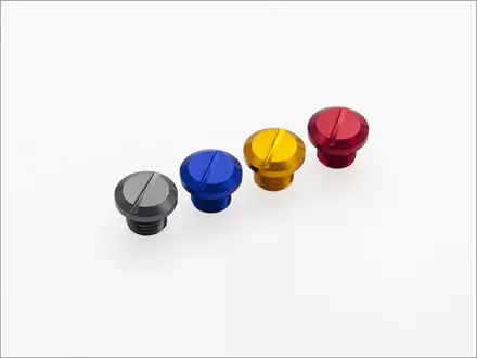 DRC MirrorHolePlug M10 Ti-Color