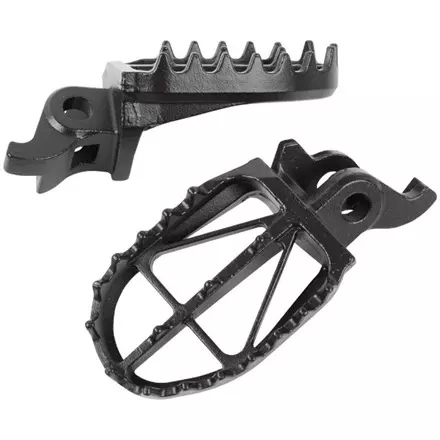 DRC Wide Foot Pegs CrMo High YZ/WR250F/450F , YZ125/250 '99-