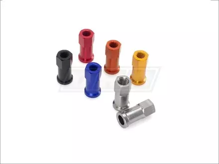 DRC Rim Lock Nuts 2pcs Red