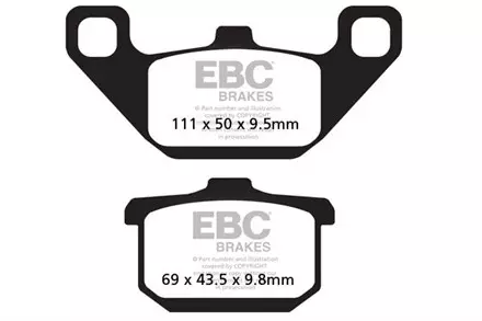 Тормозные колодки EBC FA085 для мотоциклов
