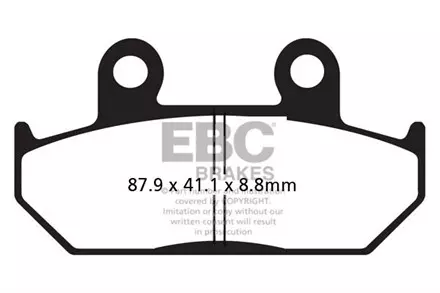 Тормозные колодки EBC FA124 для мотоциклов