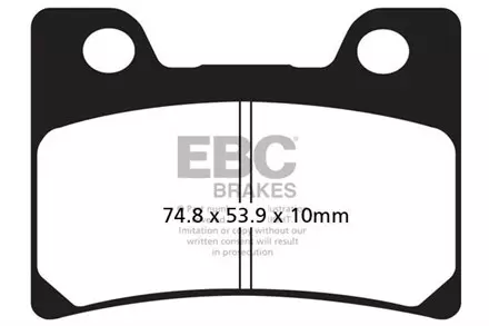 Тормозные колодки EBC FA182 для мотоциклов