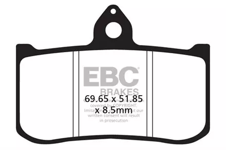 Тормозные колодки EBC FA239 для мотоциклов