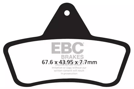 Тормозные колодки EBC FA271TT для мотоциклов