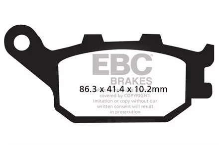 Тормозные колодки EBC FA174HH для мотоциклов