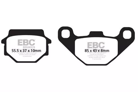 Тормозные колодки EBC FA067HH для мотоциклов