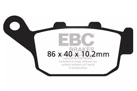 Тормозные колодки EBC FA140HH для мотоциклов