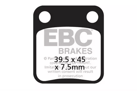 Тормозные колодки EBC FA054HH для мотоциклов