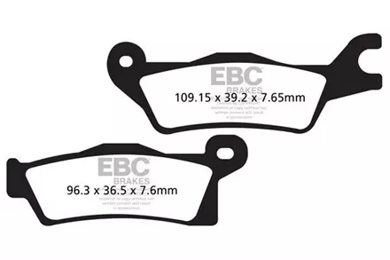 Тормозные колодки EBC FA618R для мотоциклов