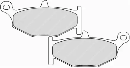 Тормозные колодки задние Ferodo FDB2213P для мотоциклов