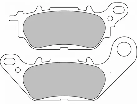 Тормозные колодки передние/задние Ferodo FDB2238P для мотоциклов