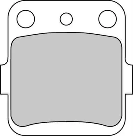 Тормозные колодки передние/задние Ferodo FDB381SG для мотоциклов