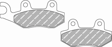 Тормозные колодки передние/задние Ferodo FDB497P для мотоциклов