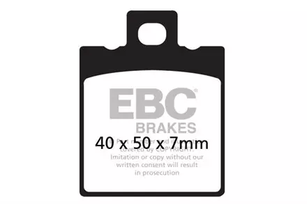 Тормозные колодки EBC FA047HH для мотоциклов