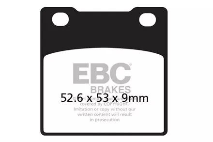 Тормозные колодки EBC FA063 для мотоциклов
