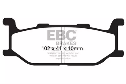 Тормозные колодки EBC FA179HH для мотоциклов