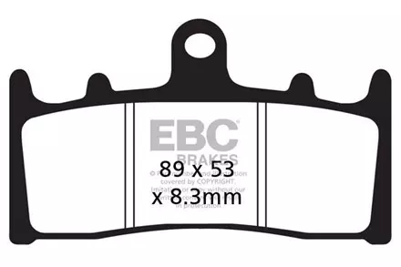 Тормозные колодки EBC FA188HH для мотоциклов