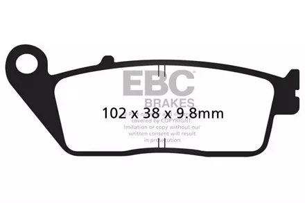 Тормозные колодки EBC FA196HH для мотоциклов