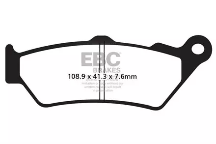 Тормозные колодки EBC FA209/2HH для мотоциклов