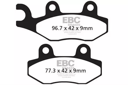 Тормозные колодки EBC FA228HH для мотоциклов
