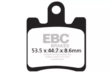 Тормозные колодки EBC FA283HH для мотоциклов