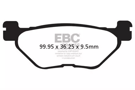 Тормозные колодки EBC FA319/2 для мотоциклов
