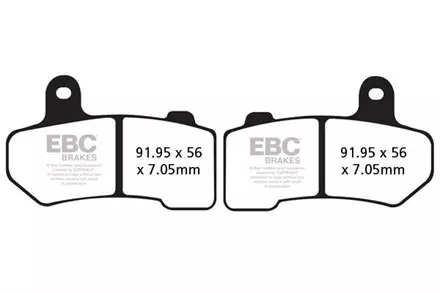 Тормозные колодки EBC FA409HH для мотоциклов