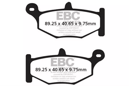 Тормозные колодки EBC FA419 для мотоциклов