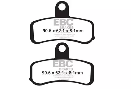 Тормозные колодки EBC FA457HH для мотоциклов