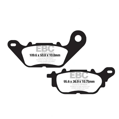 Тормозные колодки задние EBC FA662