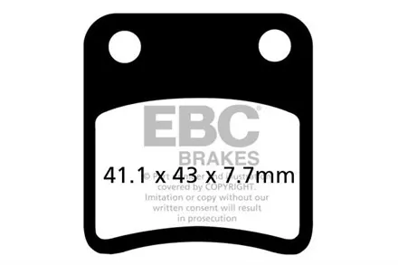 Тормозные колодки EBC SFA257 для мотоциклов