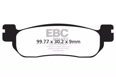 Тормозные колодки EBC SFA275HH для мотоциклов