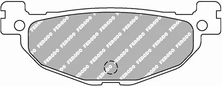 Тормозные колодки задние Ferodo FDB2200SM для мотоциклов
