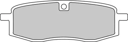 Тормозные колодки передние Ferodo FDB411P для мотоциклов