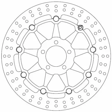 Диск тормозной Ferodo FMD0116RX